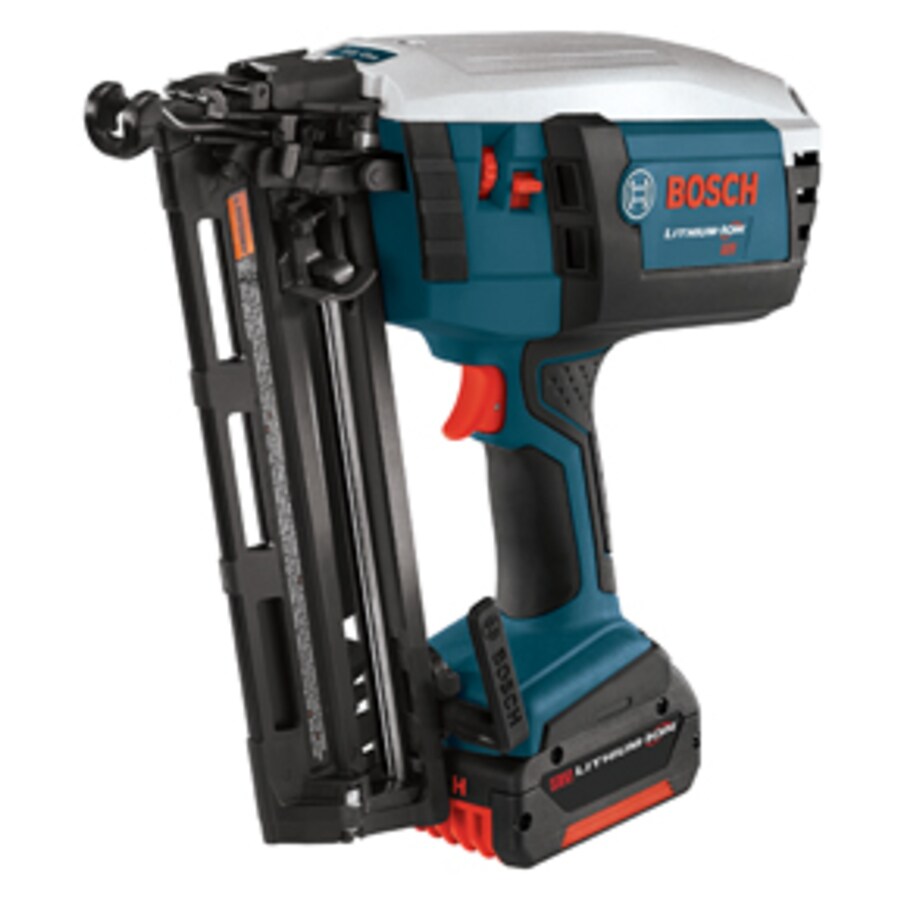 Bosch 17 Gauge 18 Volt Cordless Nailer At Lowes Com