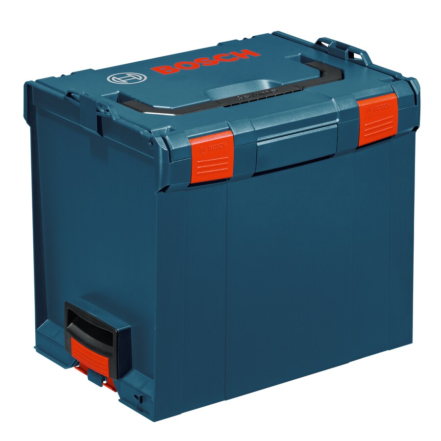 Bosch 17 25 In Blue Plastic Lockable Tool Box At Lowes Com