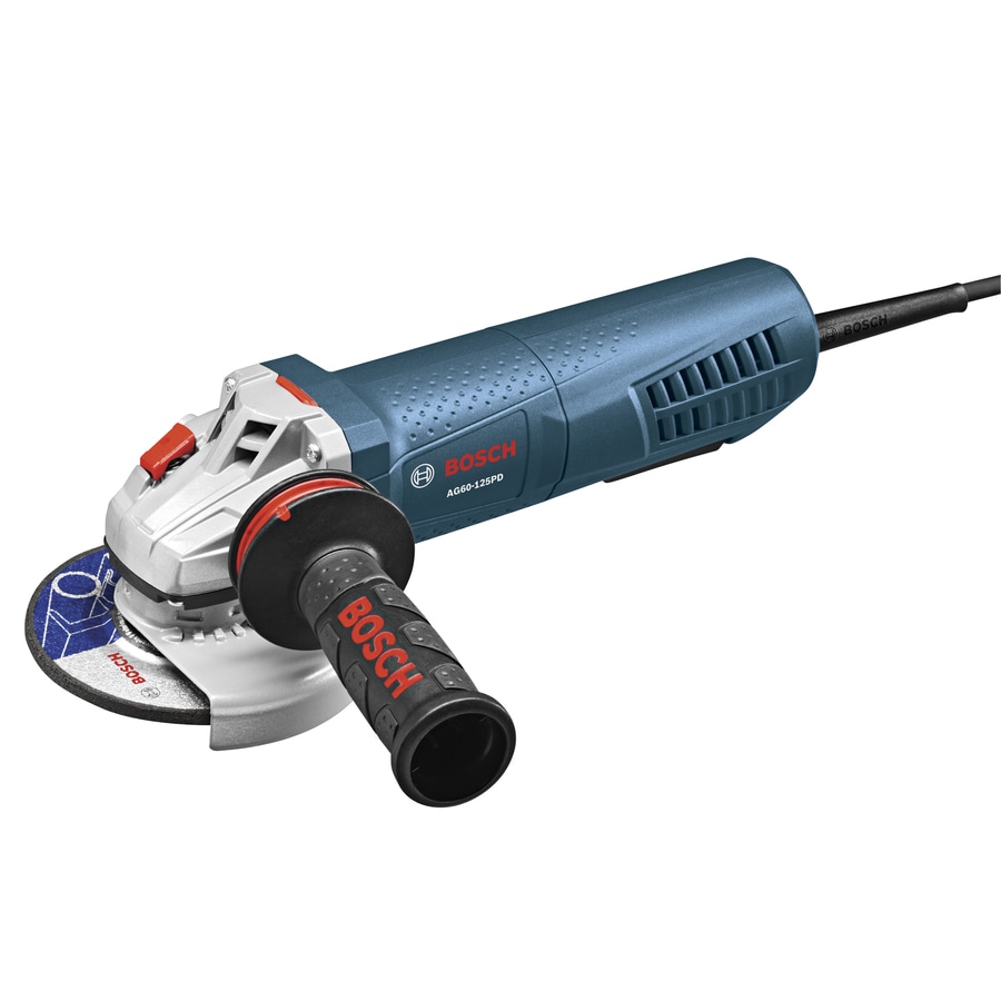 Bosch 6 in 12.5 Amp Paddle Switch Corded Angle Grinder at Lowes