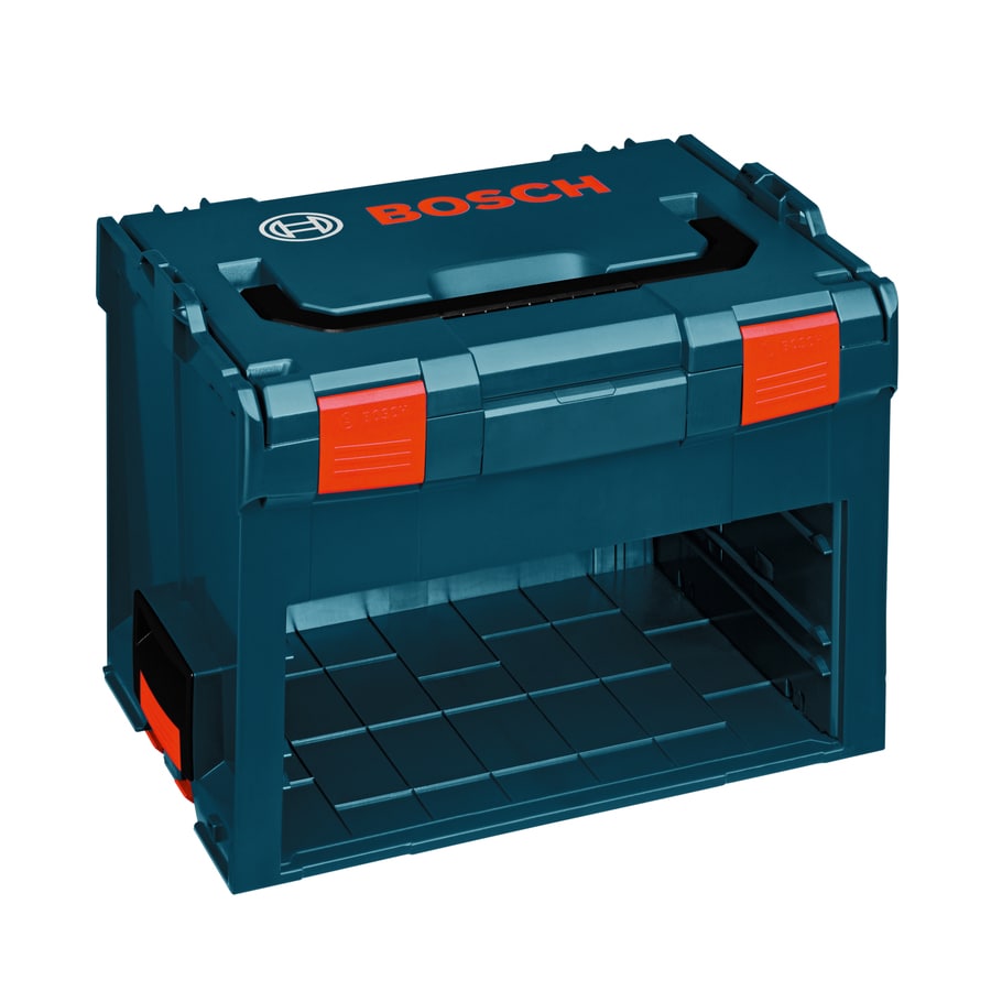 Bosch 17.25in 2Drawer Blue Plastic Lockable Tool Box at