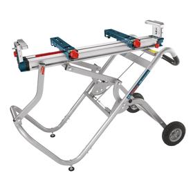 Gravity-Rise Miter Saw Stand with Wheels