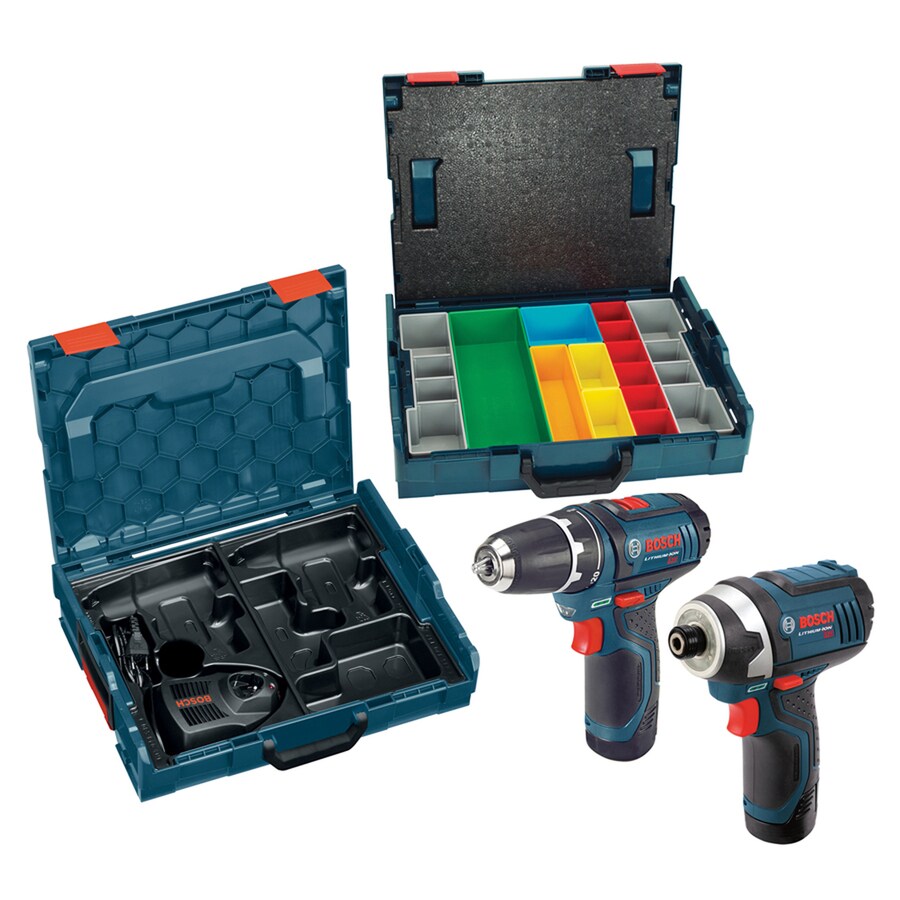 Bosch 2 Tool 12 Volt Max Motor Lithium Ion Cordless Combo Kit At