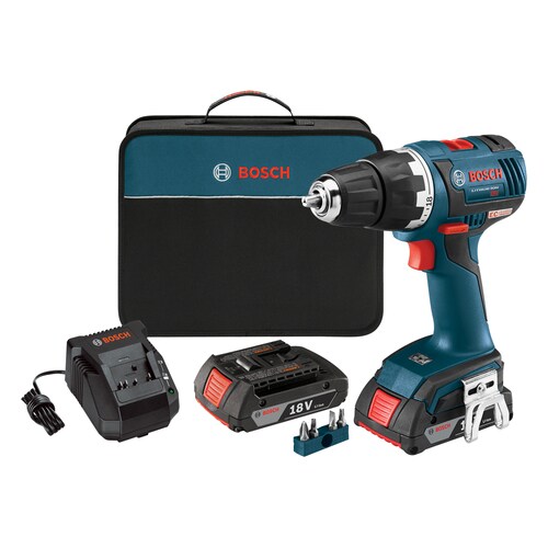 Bosch Brushless 18-Volt 1/2-in Brushless Cordless Drill (Charger ...