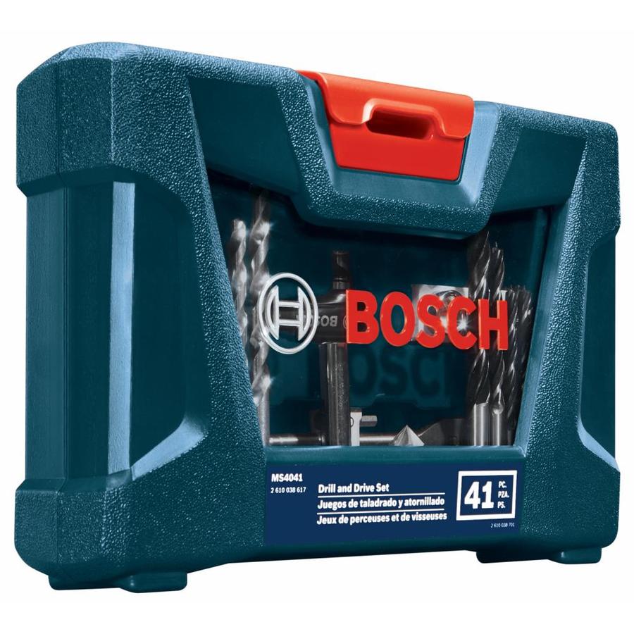 Bosch Drilling And Driving Mixed Bit 41 Piece High Speed Steel