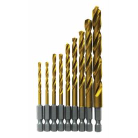 Bosch 9-Piece Titanium Twist Drill Bit Set