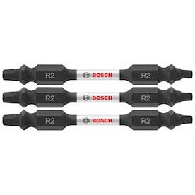 Bosch 3-Pack 2-1/2-in Square/Robertson Screwdriver Bit