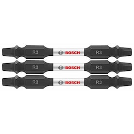Bosch Impact Tough 3-Piece 1/4-in x 2-1/2-in Double-Ended Impact Driver Bit