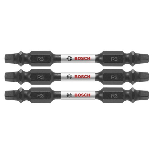 Bosch Impact Tough 3Piece 1/4in x 21/2in DoubleEnded Impact Driver