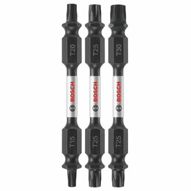 Bosch Impact Tough 3-Piece 1/4-in x 2-1/2-in Torx Impact Driver Bit Set