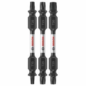 Bosch Impact Tough 3-Piece 1/4-in x 2-1/2-in Torx Impact Driver Bit Set