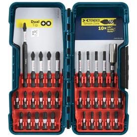 Bosch Impact Tough 32-Piece Alloy Steel Hex Shank Screwdriver Bit Set