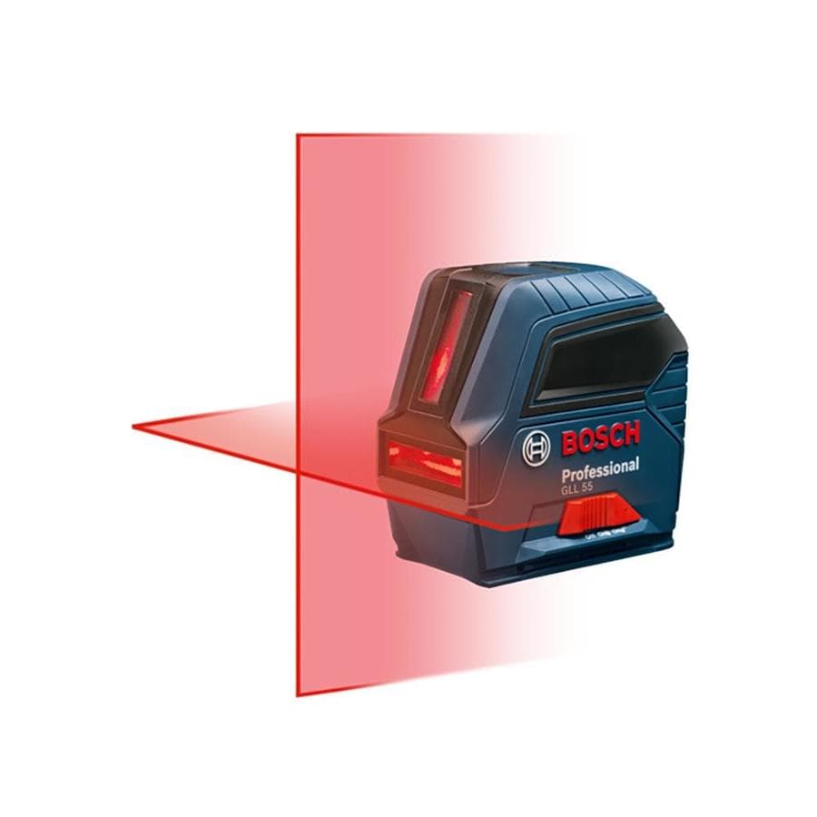 Bosch GLL 50 Cross Plane Red Laser Level/Plumb Projector, Magnetic Mounts,  Case