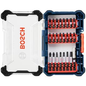Bosch Custom Case 24-Piece 1/4-in Impact Driver Bit Set