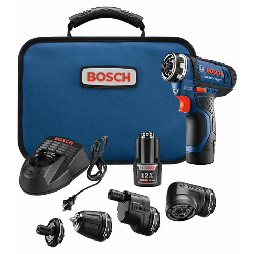 Bosch Flexiclick 12 Volt 1 4 In Cordless Drill Charger Included