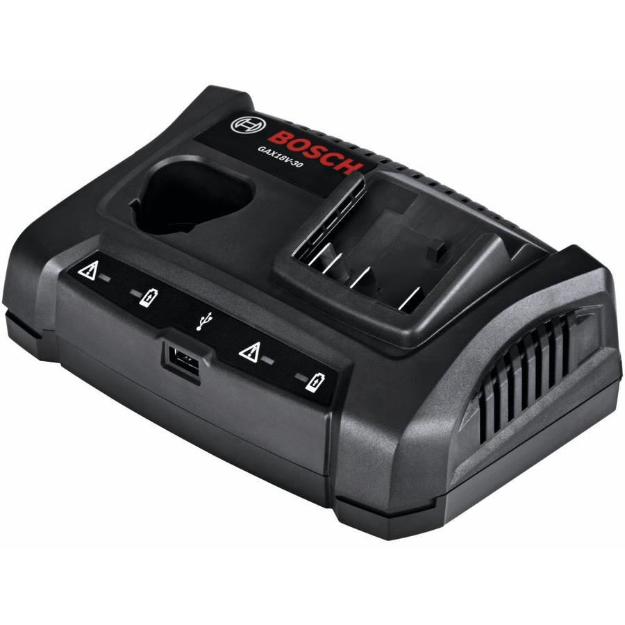 Shop Bosch 12-Volt and 18-Volt Power Tool Battery Charger Shop Bosch 12-Volt and 18-Volt Power Tool Battery Charger