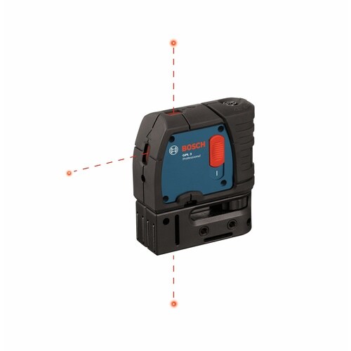 Bosch 100 Ft Self Leveling Beam Laser Level With Plumb Points At