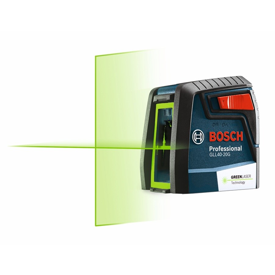 Bosch Visimax 40 Ft Green Beam Self Leveling Cross Line Beam Laser