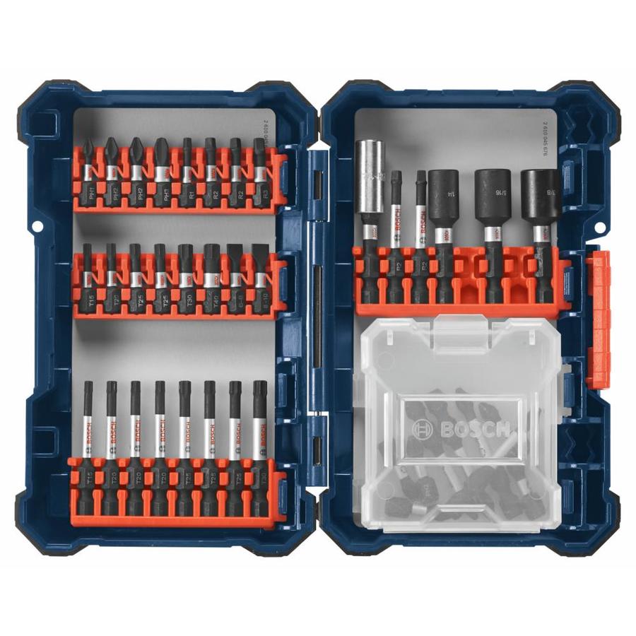 Bosch Impact Tough 40 Piece Alloy Steel Shank Screwdriver Bit Set