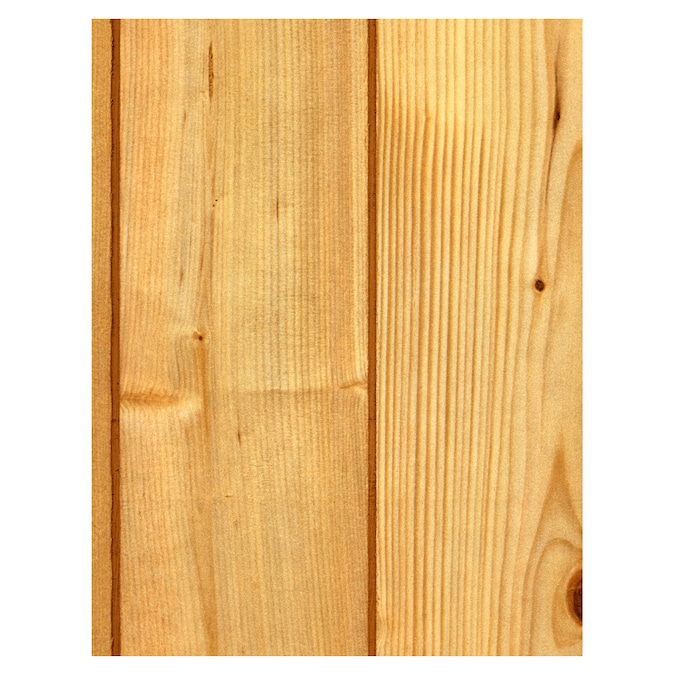 Unbranded Hrdwd Rustic Pine 1 8 X4 X8 In The Wall Panels Department At Com - 4 X 8 Knotty Pine Wall Paneling