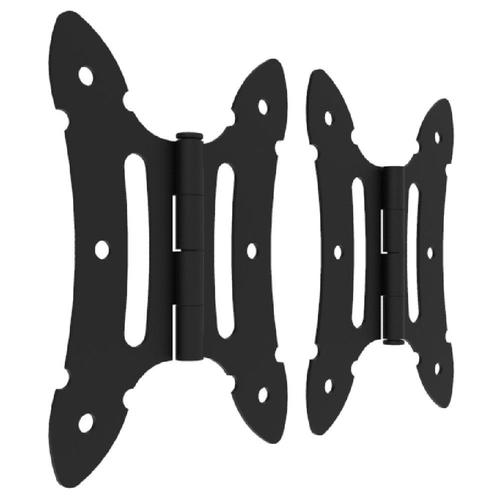 BOERBOEL 2-Pack 10-1/4-in Black Gate Hinge at Lowes.com