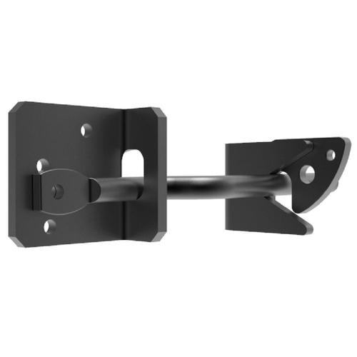 BOERBOEL Heavy Duty 10-11/50-in Black Gate Latch In The Gate Hardware ...