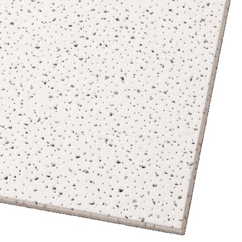 Common 12 In X 12 In Actual 11 995 In X 11 995 In Fine Fissured K4c4 40 Pack White Fissured 15 16 In Drop Acoustic Tile Ceiling Tiles