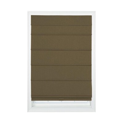 taupe cordless darkening shade actual roman lowes