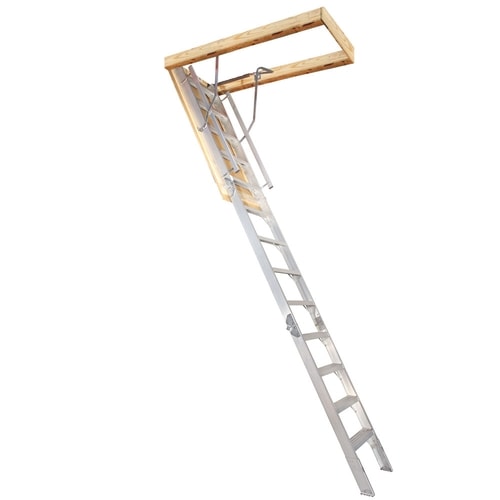 Century Industries, Inc. 12ft Aluminum 350lb Type I Attic Ladder at