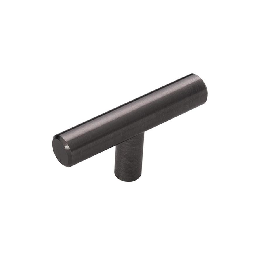 Hickory Hardware Bar Pull Brushed Black Nickel Rectangular Hickory Hardware Bar Pull Brushed Black Nickel Rectangular Cabinet