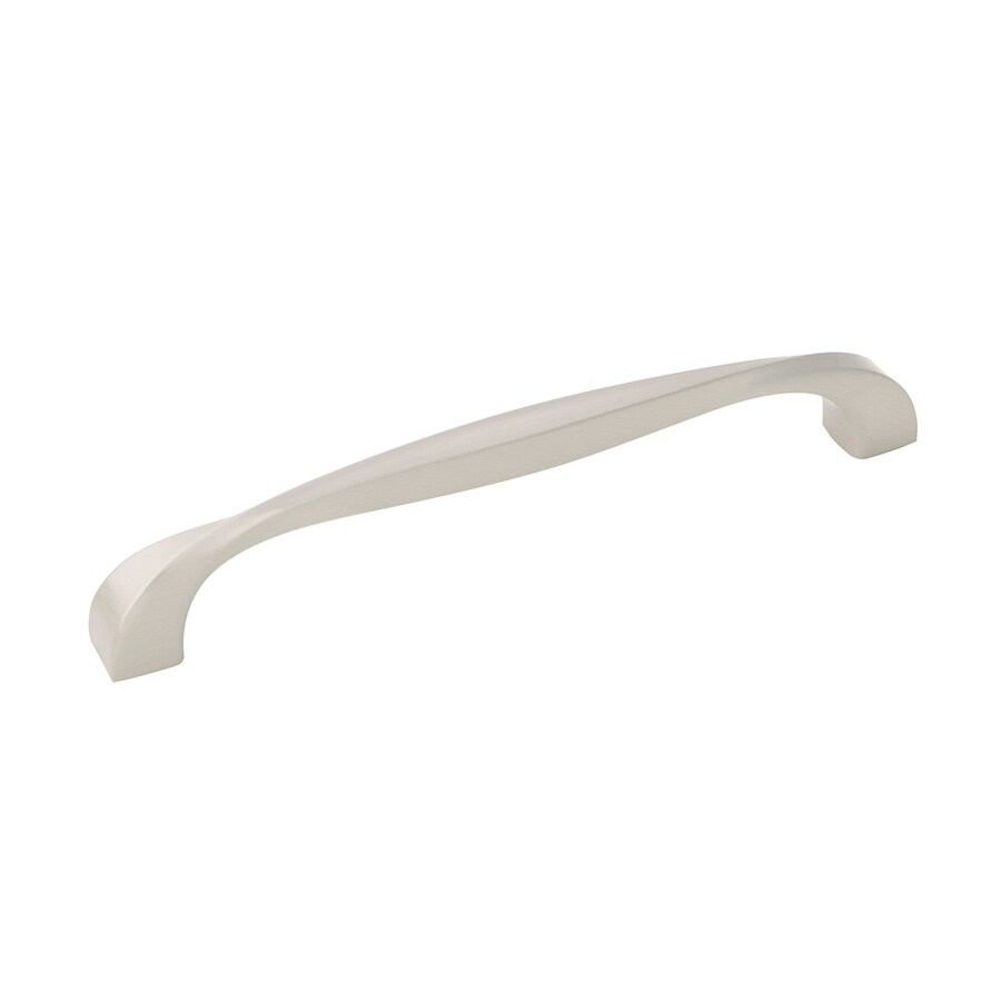Hickory Hardware Twist Collection Satin Nickel Rectangular