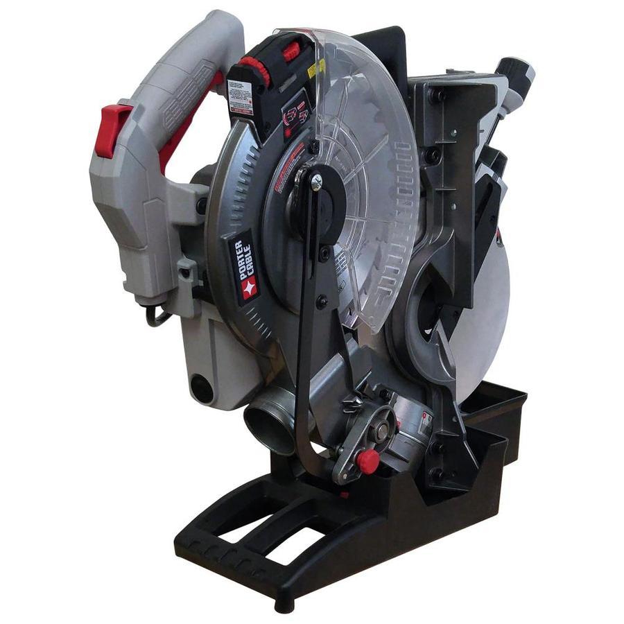 PORTER-CABLE 10-in 15-Amp Single Bevel Laser Folding Compound Miter Saw