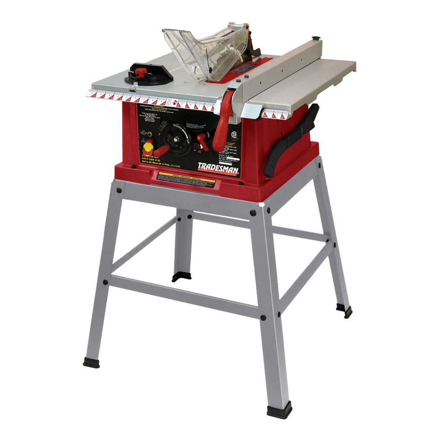 Tradesman 10in Carbide Tipped Blade 13Amp Table Saw in the Table Saws