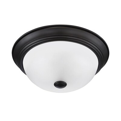 Designers Fountain Decorative Flushmount 11.25-in Oil Rubbed Bronze Modern/Contemporary Flush Mount Light Designers Fountain Decorative Flushmount 11.25-in Oil Rubbed Bronze Modern/Contemporary Flush Mount Light