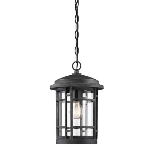 Designers Fountain Barrister 1 Light Outdoor Hanging Lantern In The Ceiling Light Mounts Department At Lowes Com
