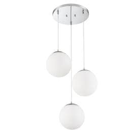 Designers Fountain Kelvin Chrome 3 Light Pendant, 95230-CH