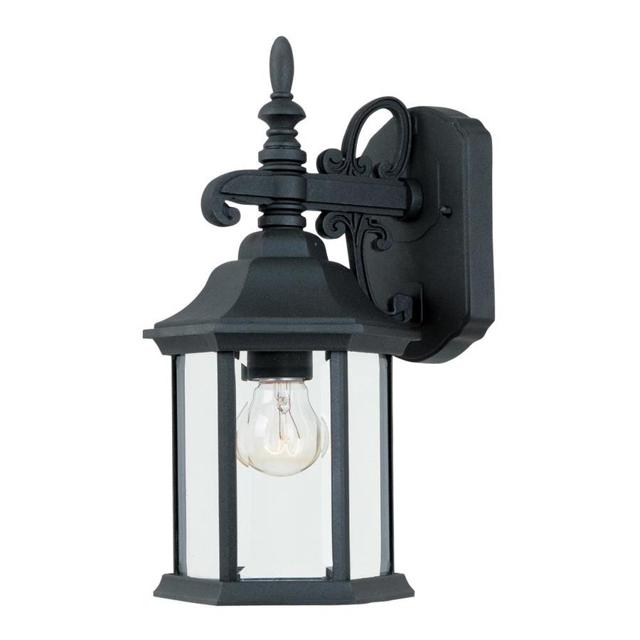 Designers Fountain Devonshire 14.25in H Black Medium Base (E26