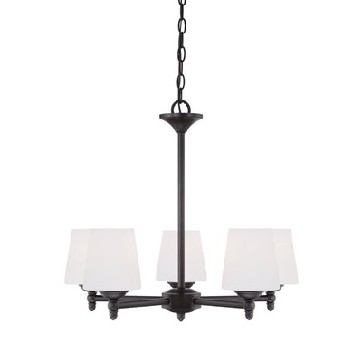 Designers Fountain Darcy 5-Light Oil Rubbed Bronze Transitional Chandelier Designers Fountain Darcy 5-Light Oil Rubbed Bronze Transitional Chandelier