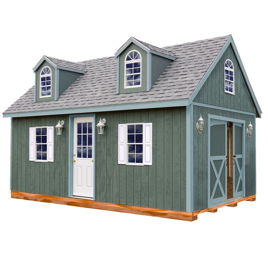 Shop Best Barns (Common: 12-ft x 16-ft; Interior ...
