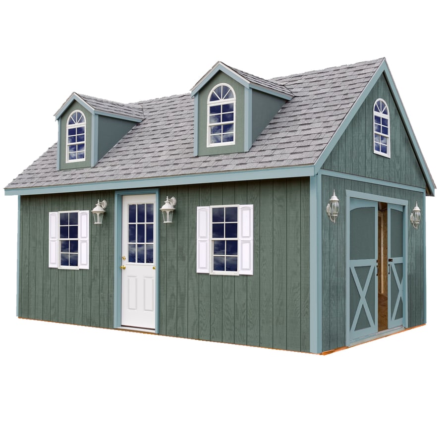 Best Barns (Common: 12-ft x 24-ft; Interior Dimensions: 11 ...