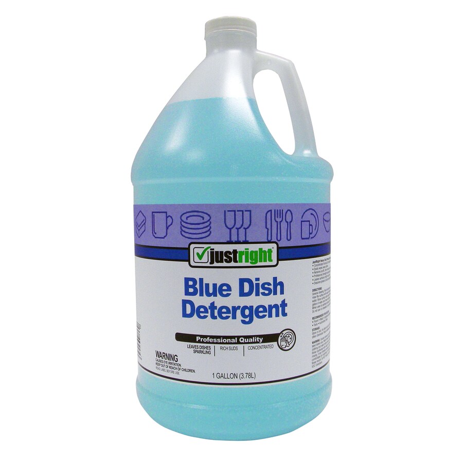 Maintex Just Right 1 Gal Blue Dish Detergent in the Dish Soap