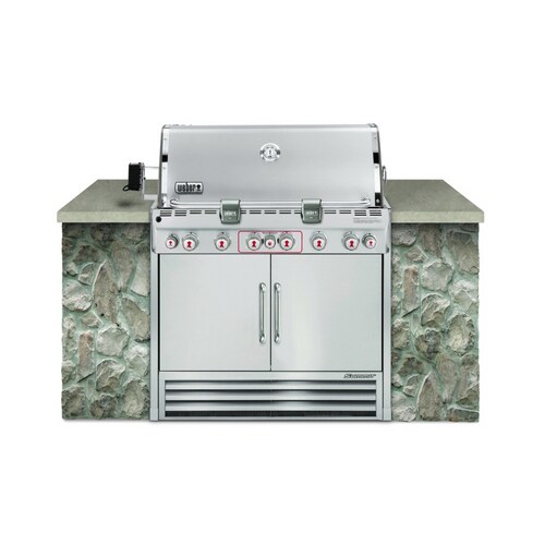 Weber Summit S660 6Burner Stainless Steel BuiltIn Natural Gas Grill