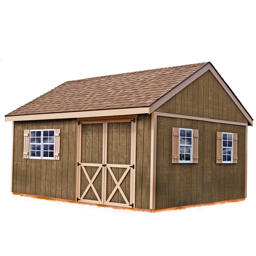 Shop Best Barns (Common: 12-ft x 16-ft; Interior 