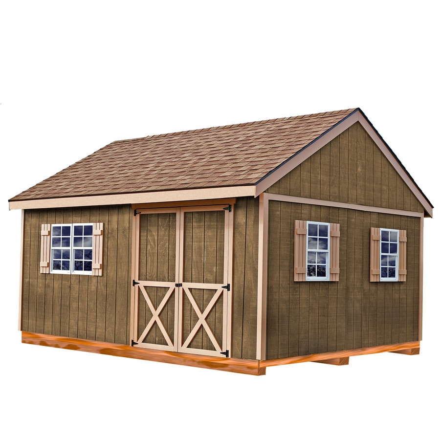 Shop Best Barns (Common: 12-ft x 16-ft; Interior ...