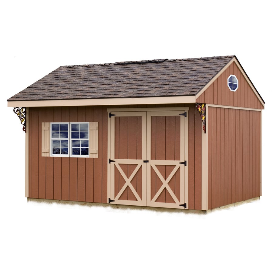 Shop Best Barns (Common: 10-ft x 14-ft; Interior 