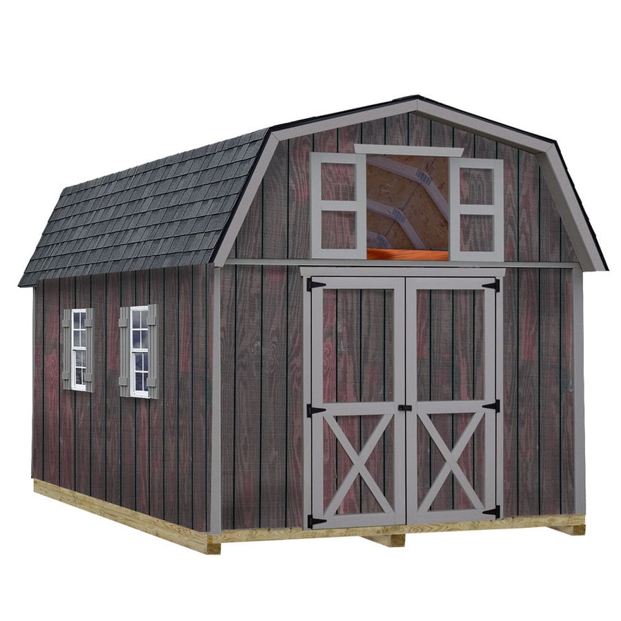  Shed (Common: 10-ft x 16-ft; Interior Dimensions: 9.42-ft x 15.17-ft