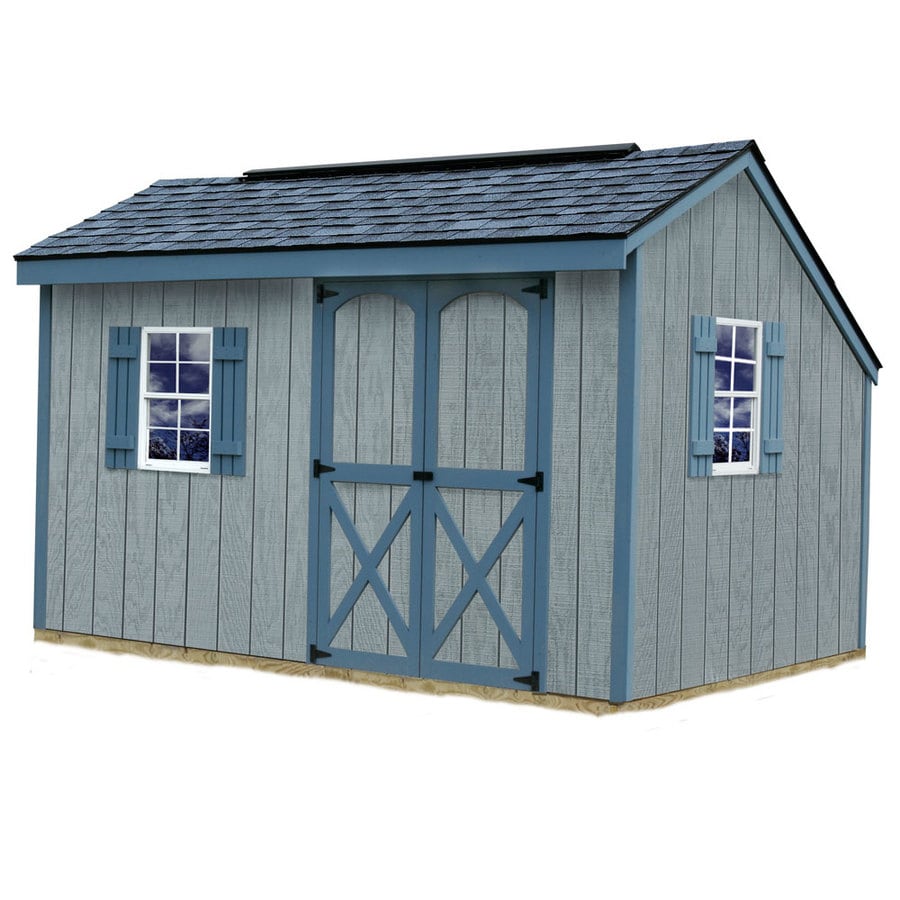 Best Barns (Common: 8-ft x 12-ft; Interior Dimensions: 7 ...