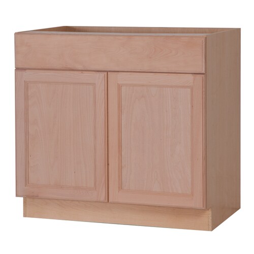 Style Selections 36-in W x 34.5-in H x 24.6-in D Unfinished Door and ...