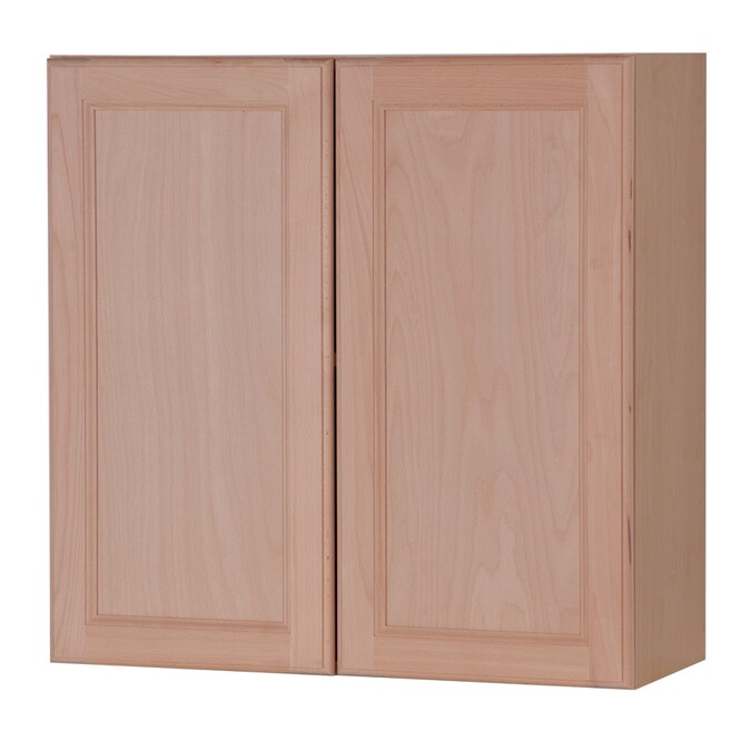 Style Selections 30-in W x 30-in H x 12.6-in D Unfinished Double Door ...