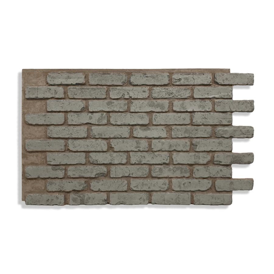 Antico Elements Faux Brick Panels Aspen 47.5-in x 27.25-in Panel Brick ...