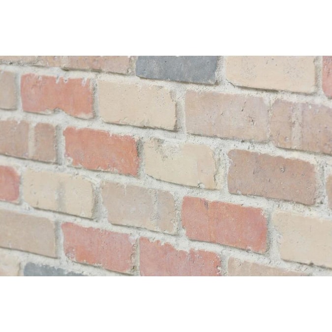 Antico Elements Faux Brick Panels Retro 47 75 In X 27 75 In Panel Brick Veneer In The Brick Veneer Department At Lowes Com